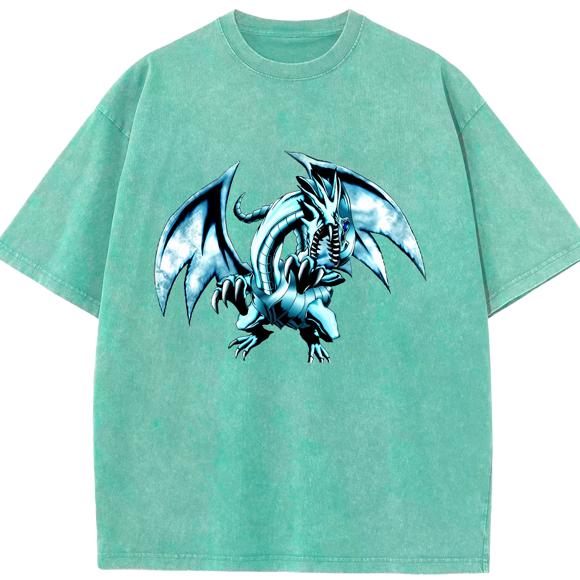 （画像用） 遊☆戯☆王 Yu-Gi-Oh! 綿100% ヴィンテージ風 半袖Tシャツ（フロントプリント）
